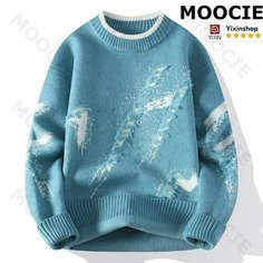 Свитер MOOCIE, размер M, , синий