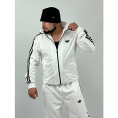 Костюм спортивный , размер M, белый Нет бренда