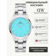 Наручные часы Daniel Wellington, голубой, серебряный