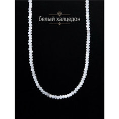 Чокер BL Jewelry, халцедон, длина 40 см, белый
