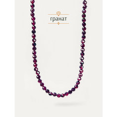 Чокер BL Jewelry, гранат, длина 35 см, бордовый, серебряный