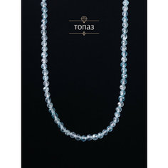 Чокер BL Jewelry, топаз, длина 45 см, голубой, серебряный