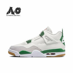 Кроссовки Jordan Jordan 4 SB, полнота 5 (RU)/ на среднюю стопу, размер 42 Eur / 8,5 Us / 26,5 См, pine green