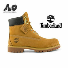 Ботинки тимберленды Timberland 6 inch Premium, размер 42 Eur / 8,5 Us / 28 См, оранжевый