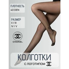 Колготки Нарис, 40 den, размер 4/5, черный