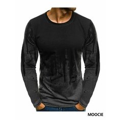 Лонгслив MOOCIE, размер 52, , серый