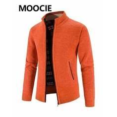 Кардиган MOOCIE, размер 70-78кг 168-175 см, , оранжевый