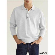 Лонгслив MOOCIE, размер 54, , белый песок