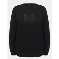 Свитшот EA7 EMPORIO ARMANI, размер L, , черный