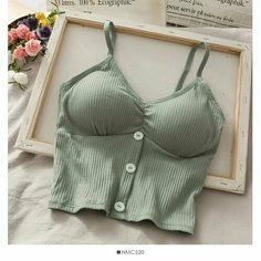 Кроп-топ MOOCIE, размер GN, зеленый