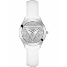 Наручные часы GUESS, GW0745L3 белый/серебристый