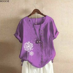 Рубашка MOOCIE, размер 3XL, лиловый