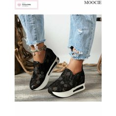 Сабо MOOCIE, размер INT 38 (длина стопы 240 мм), черный