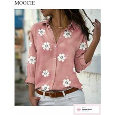 Рубашка MOOCIE, размер S, розовый