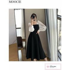 Платье MOOCIE Базовая коллекция, размер XL, черный