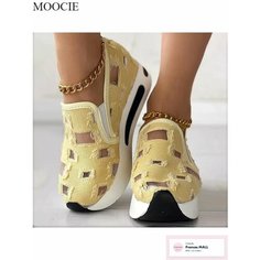 Сабо MOOCIE, размер Длина стопы 225 мм, желтый
