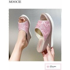 Сабо MOOCIE, размер Длина стопы 220 мм, розовый