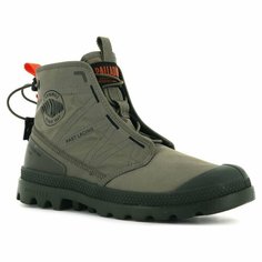 Ботинки Palladium Pampa Travel Lite, размер 37 EU, зеленый