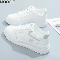 Кроссовки MOOCIE Базовая коллекция, размер 41, бело-зеленый