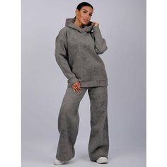 Костюм спортивный malina, размер 50, серый Малина