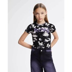 Футболка Gloria Jeans, размер 14+/170-176, черный/разноцветный