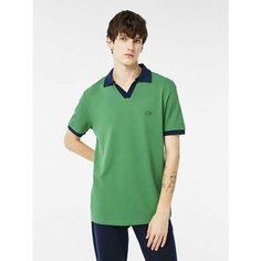 Поло LACOSTE, размер T2, зеленый