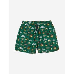 Шорты для плавания LACOSTE, размер M, зелёный