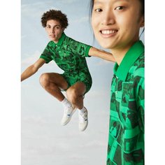 Поло LACOSTE, размер L, зеленый