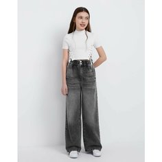 Джинсы Gloria Jeans, размер 13-14л/164 (40), серый