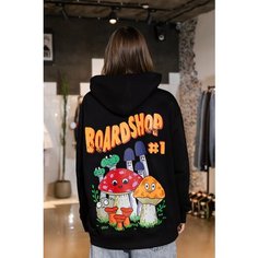 Худи БОРДШОП#1, размер S, , черный