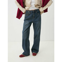 Джинсы широкие Maison David, размер M, синий