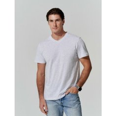 Футболка TRUE BALANCE REGULAR FIT, размер 54, светло-серый меланж
