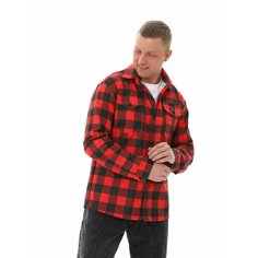 Рубашка best TAILOR, размер 68, черный, красный