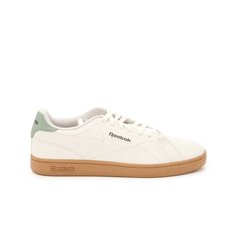 Кеды Reebok Court Clean, размер 8,5 US, бежевый/зеленый