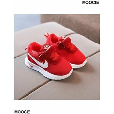 Кроссовки MOOCIE Детские кроссовки, размер 18см, алый