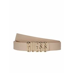 Ремень GUESS для женщин, размер M, бежевый