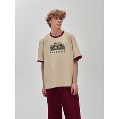 Футболка NOT TODAY, размер L-XL, бежевый