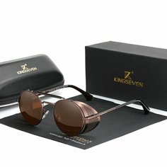 Солнцезащитные очки KINGSEVEN, brown
