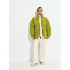 Пуховик FORCELAB Демисезон, размер 3XL, салатовый