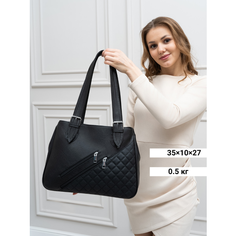 Сумка , фактура гладкая, черный Нет бренда