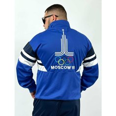 Костюм спортивный , размер 2XL, синий Нет бренда