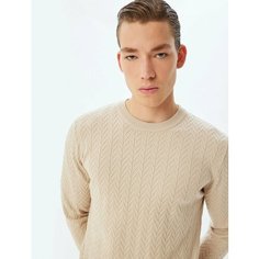 Свитер KOTON, размер M, , бежевый