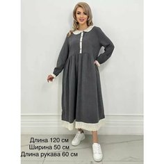 Платье SHAMA STYLE, размер 44-48, серый