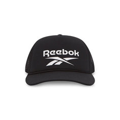 Кепка Reebok Aero Baseball для мужчин и женщин, размер OneSize, черный/белый