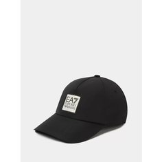 Бейсболка EA7 EMPORIO ARMANI для мужчин и женщин, размер Б/Р, черный