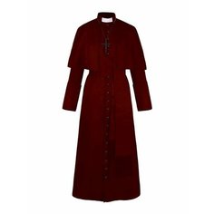 Средневековый винтажный костюм священника для Хэллоуина Antopm