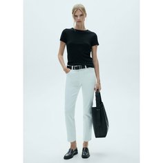 Джинсы MANGO, размер 38 EU, белый