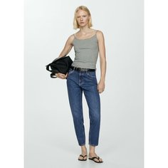 Джинсы MANGO, размер 38 EU, темно-синий