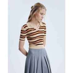 Джемпер Gloria Jeans, размер L (48-50), , коричневый/оранжевый