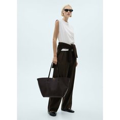 Футболка MANGO, размер L, белый